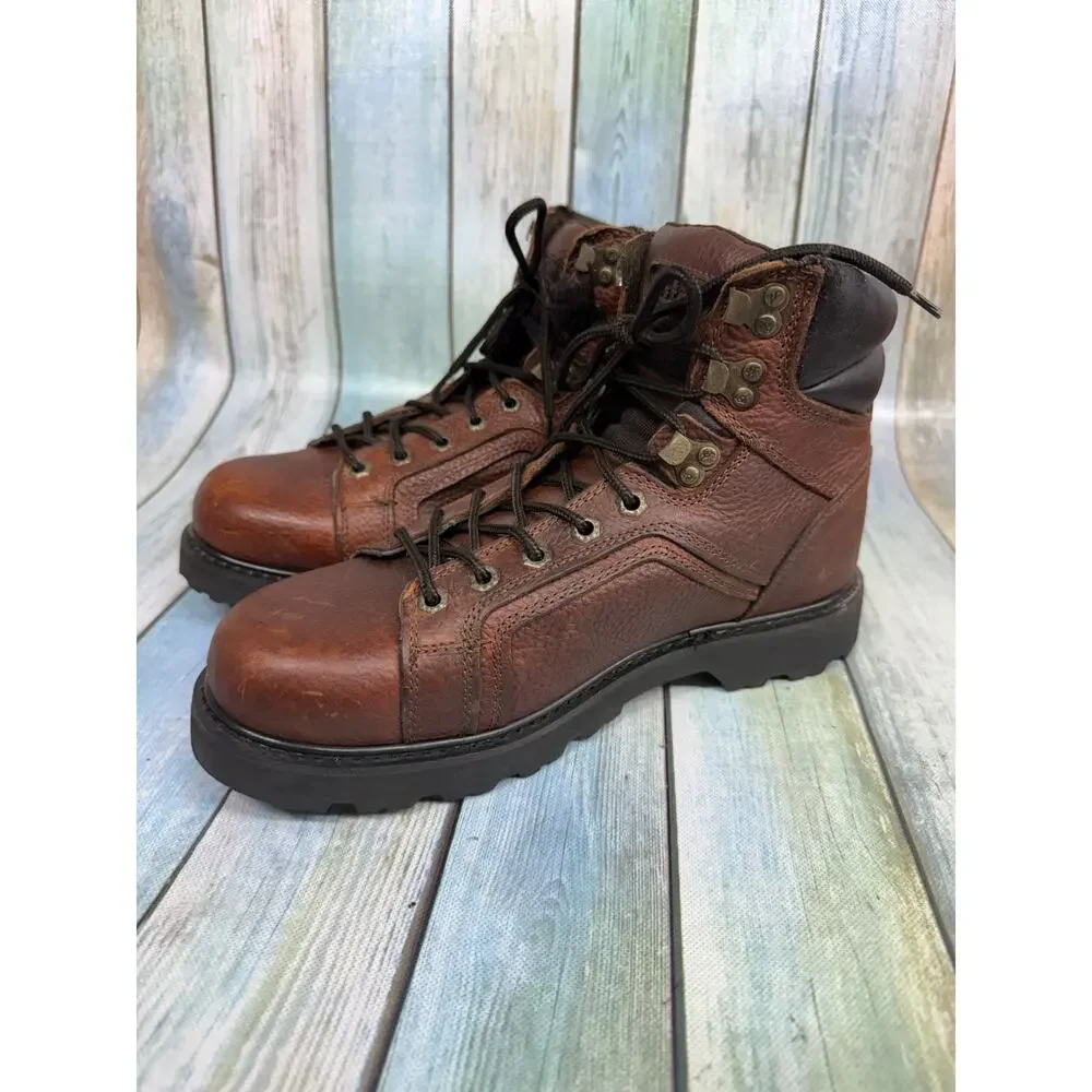 Texas Steer Work Boots Size 9.5W 6